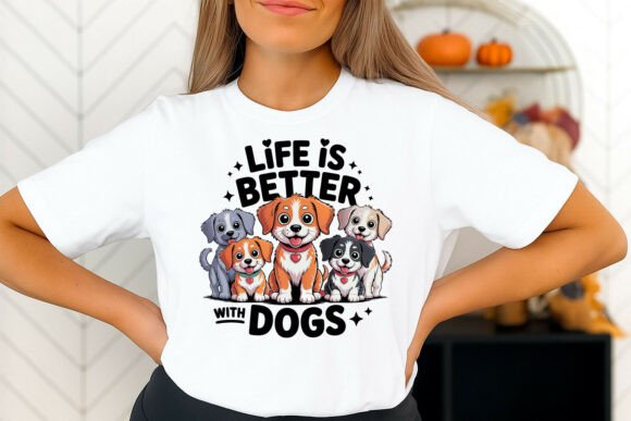 Cute Puppy Graphics for T-Shirt Designs