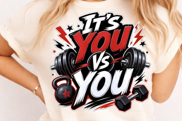 It s You Vs You: Graphics for T-Shirt Designs