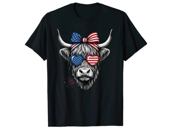 Patriotic Cow 4th of July T-Shirt: A Designer’s Review