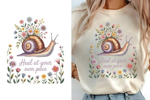 Reviewing the Heal at Your Own Pace Tee Design
