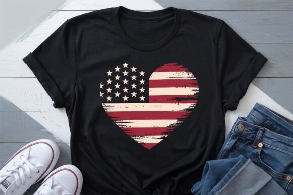 Reviewing the Retro America Love Flag PNG for Embroidery