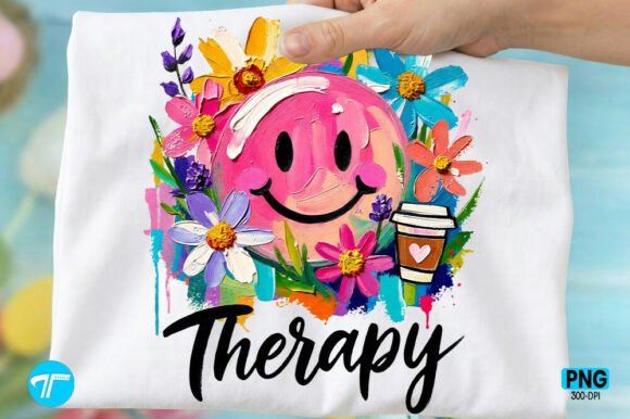 Therapy Shirt PNG: Graphics for T-Shirt Designs